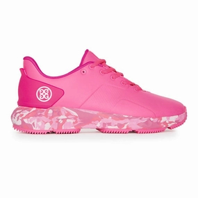 G/Fore Women's Camo Sole MG4  Golf Shoes - Knockout Pink Spikeless golf footwear