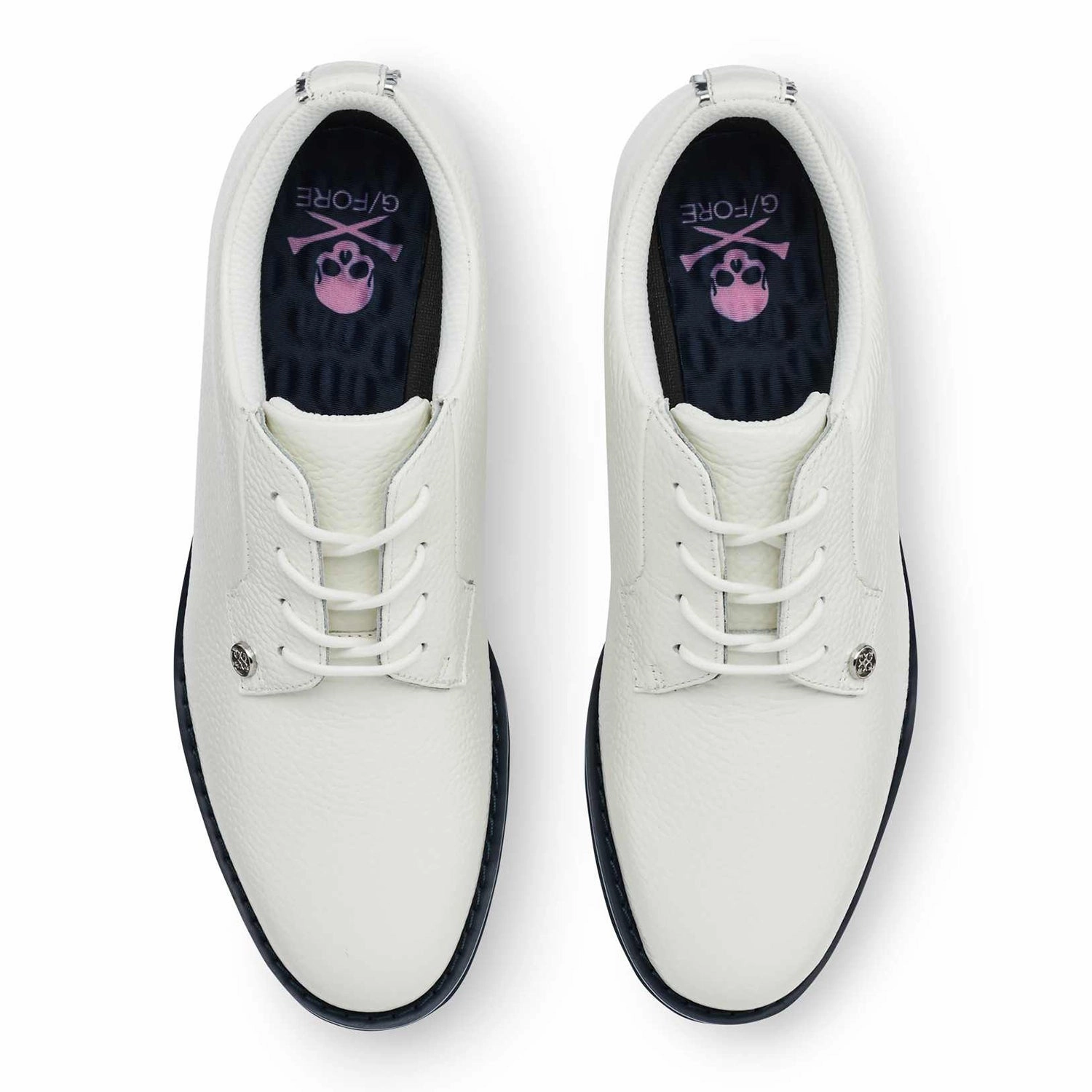 G/Fore Women's Collection Gallivanter Golf Shoes - Snow/Twilight Chic Platform Sneakers