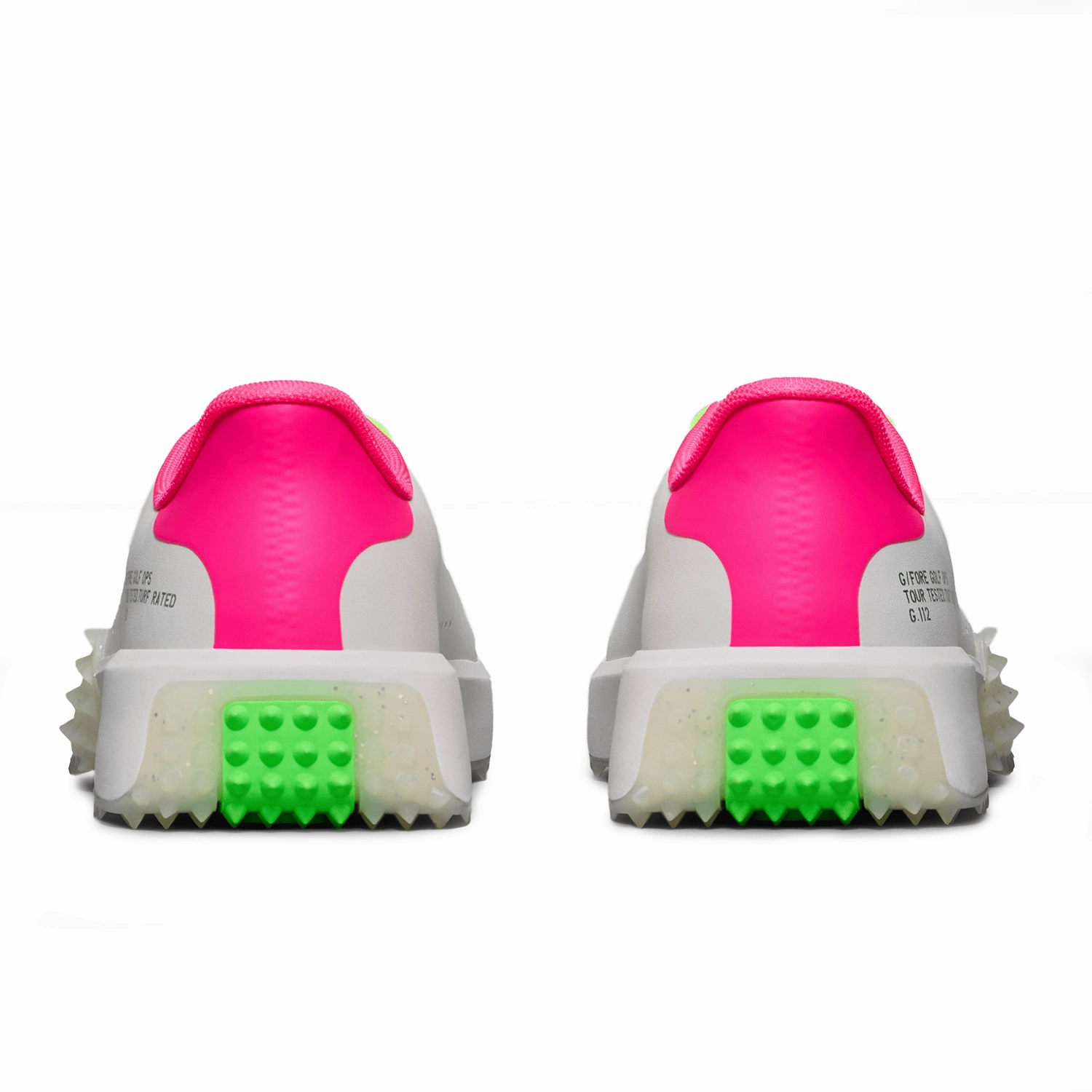 G/Fore Women's G.112 Kiltie Golf Shoes - Snow/Multi Chic Platform Sneakers