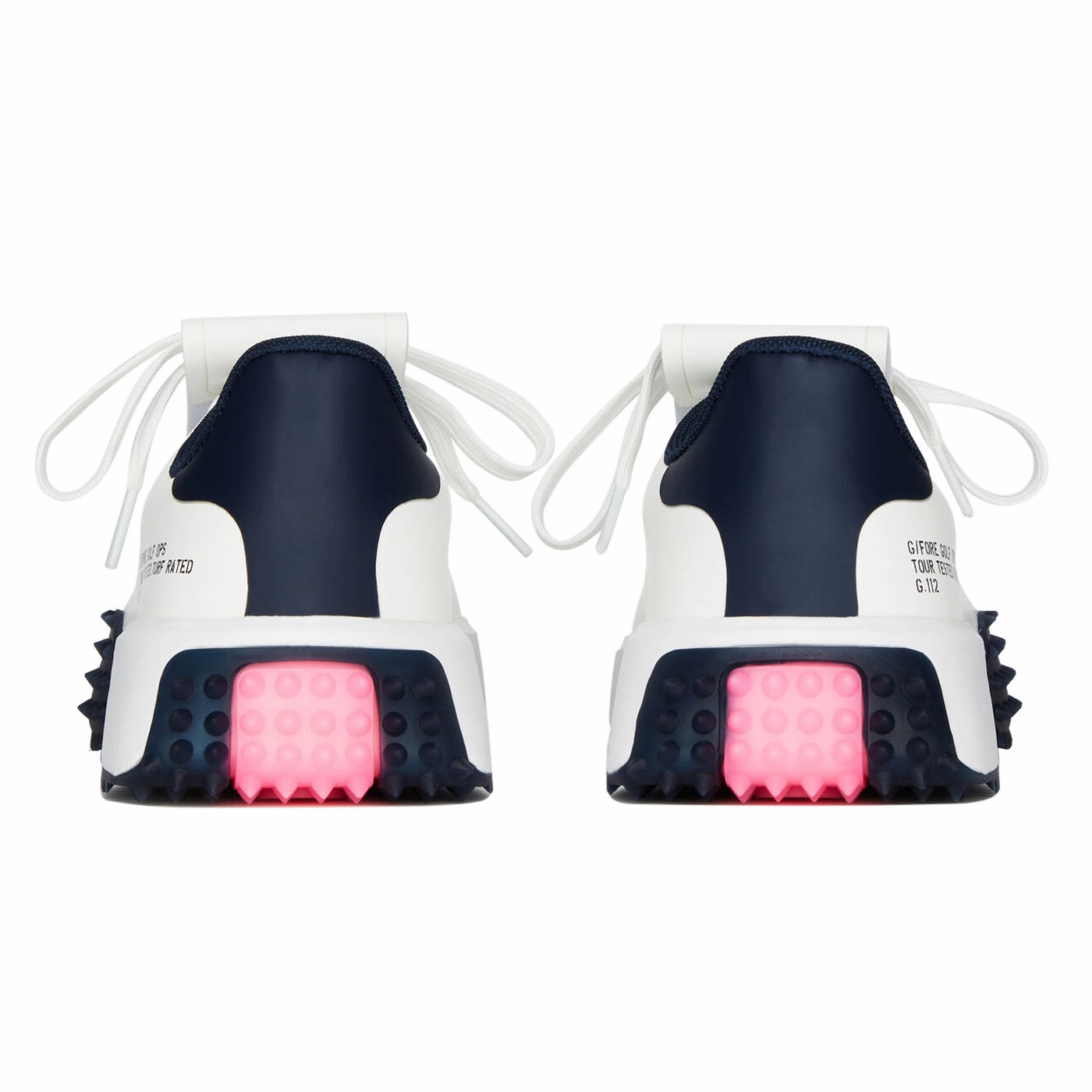 G/Fore Women's G.112 Kiltie Golf Shoes - Snow/Twilight Chic Platform Sneakers
