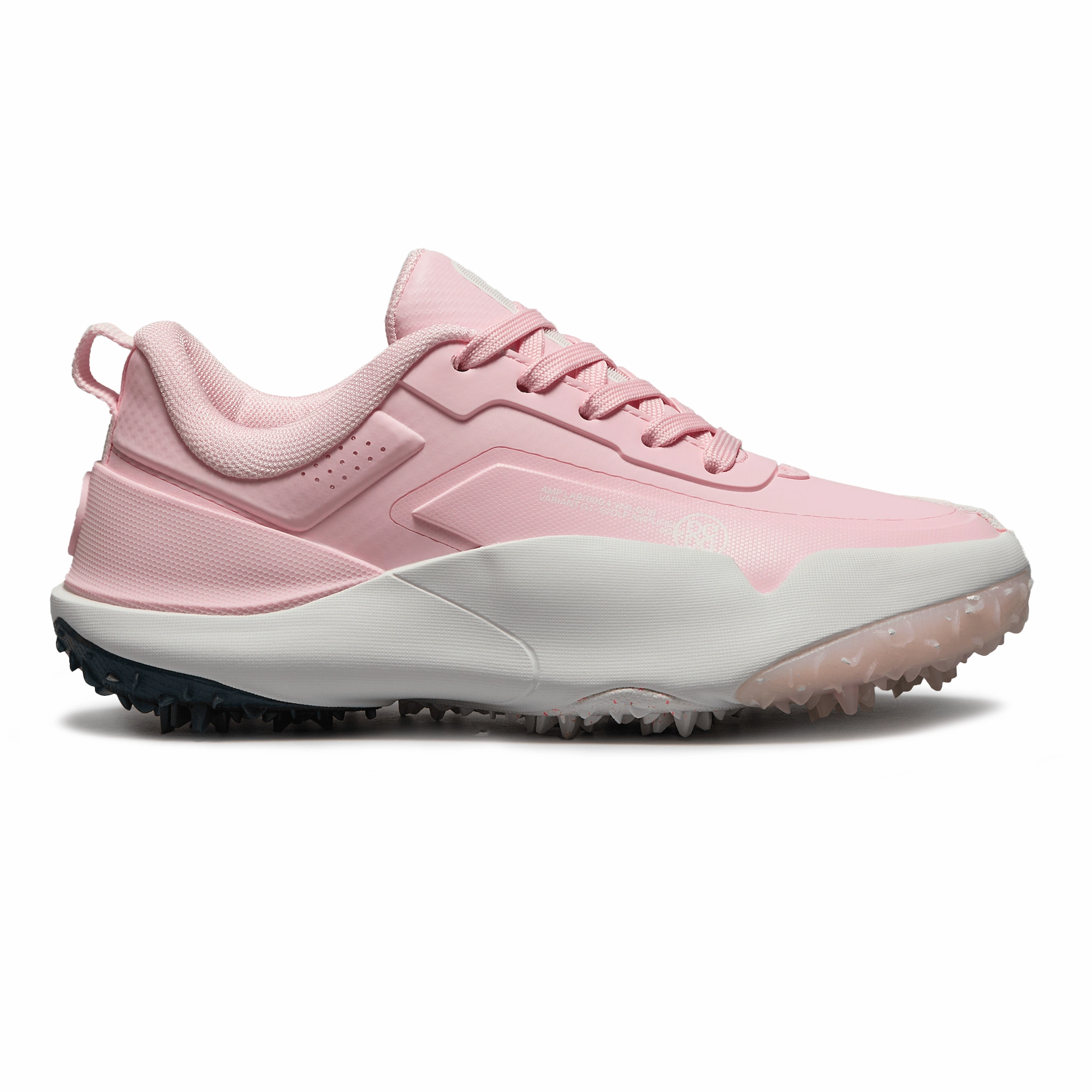 G/Fore Women's G/18 Golf Shoes - Blush/Snow Spikeless golf footwear