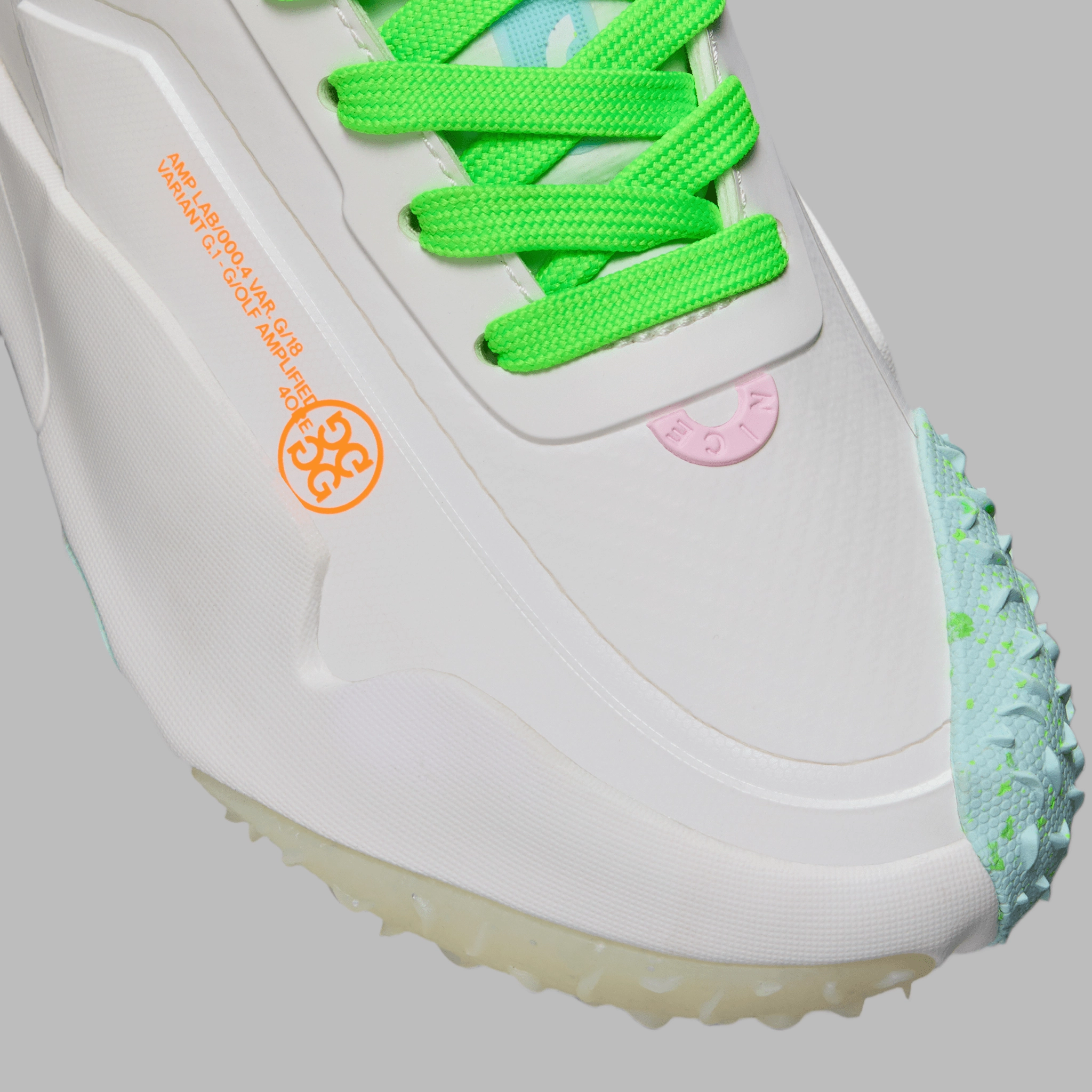 G/Fore Women's G/18 Golf Shoes - Snow/Multi Tour-Level Golf Shoes