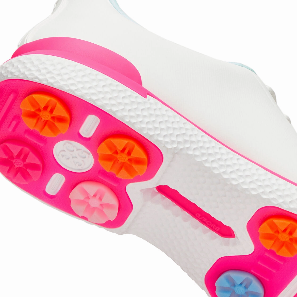 G/Fore Women's Gallivan2r Kiltie Golf Shoes - Snow/Multi Chic Platform Sneakers