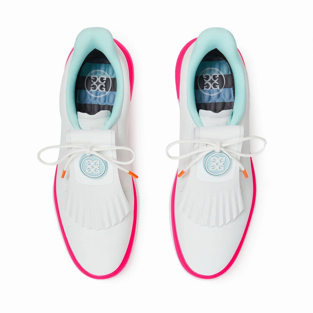 G/Fore Women's Gallivan2r Kiltie Golf Shoes - Snow/Multi Tour-Level Golf Shoes