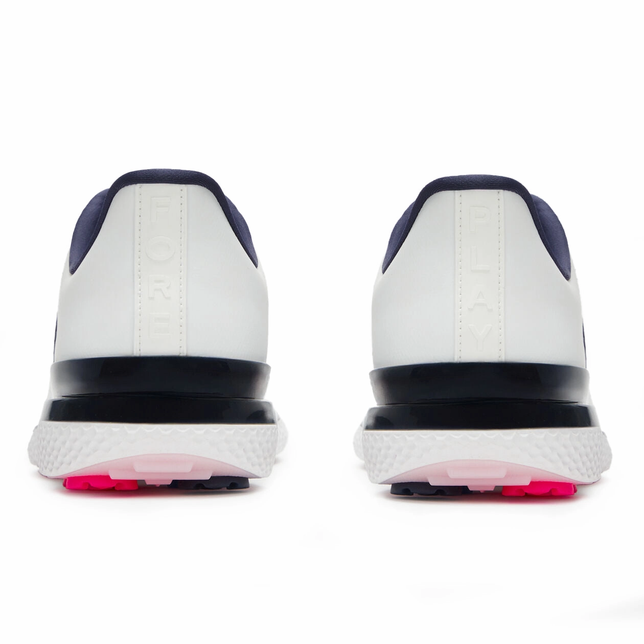 G/Fore Women's Gallivan2r Side Stripe Golf Shoes - Snow/ Twilight Tour-Level Golf Shoes