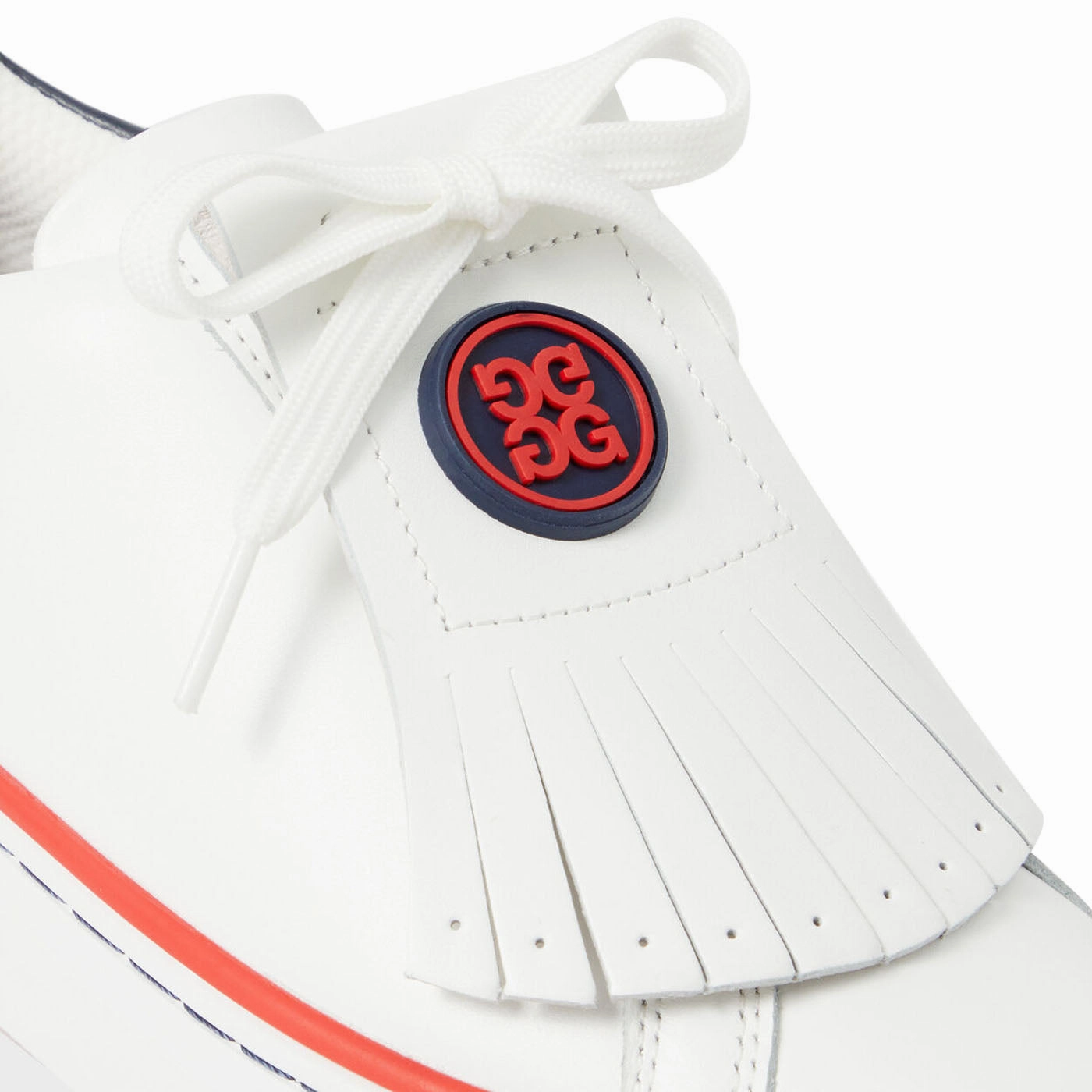 G/Fore Women's Kiltie Distruptor Golf Shoes - Snow Chic Platform Sneakers