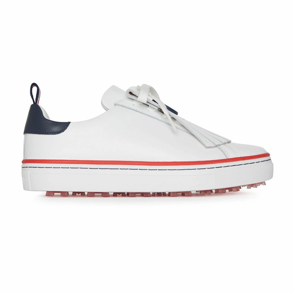 G/Fore Women's Kiltie Distruptor Golf Shoes - Snow Spikeless golf footwear
