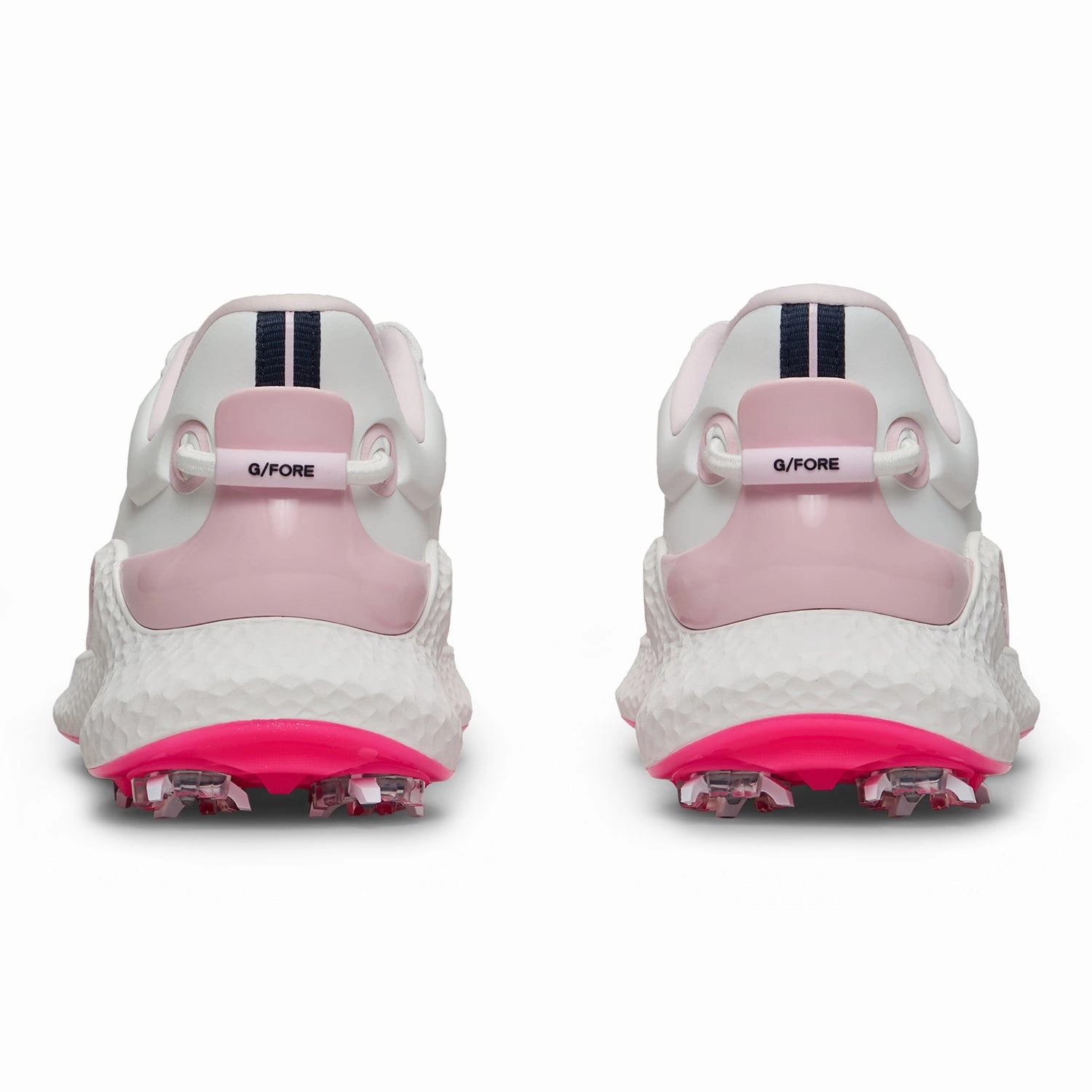 G/Fore Women's MG4  O2 G/Lock Golf Shoes - Snow/Blush Spikeless Swing Shoes