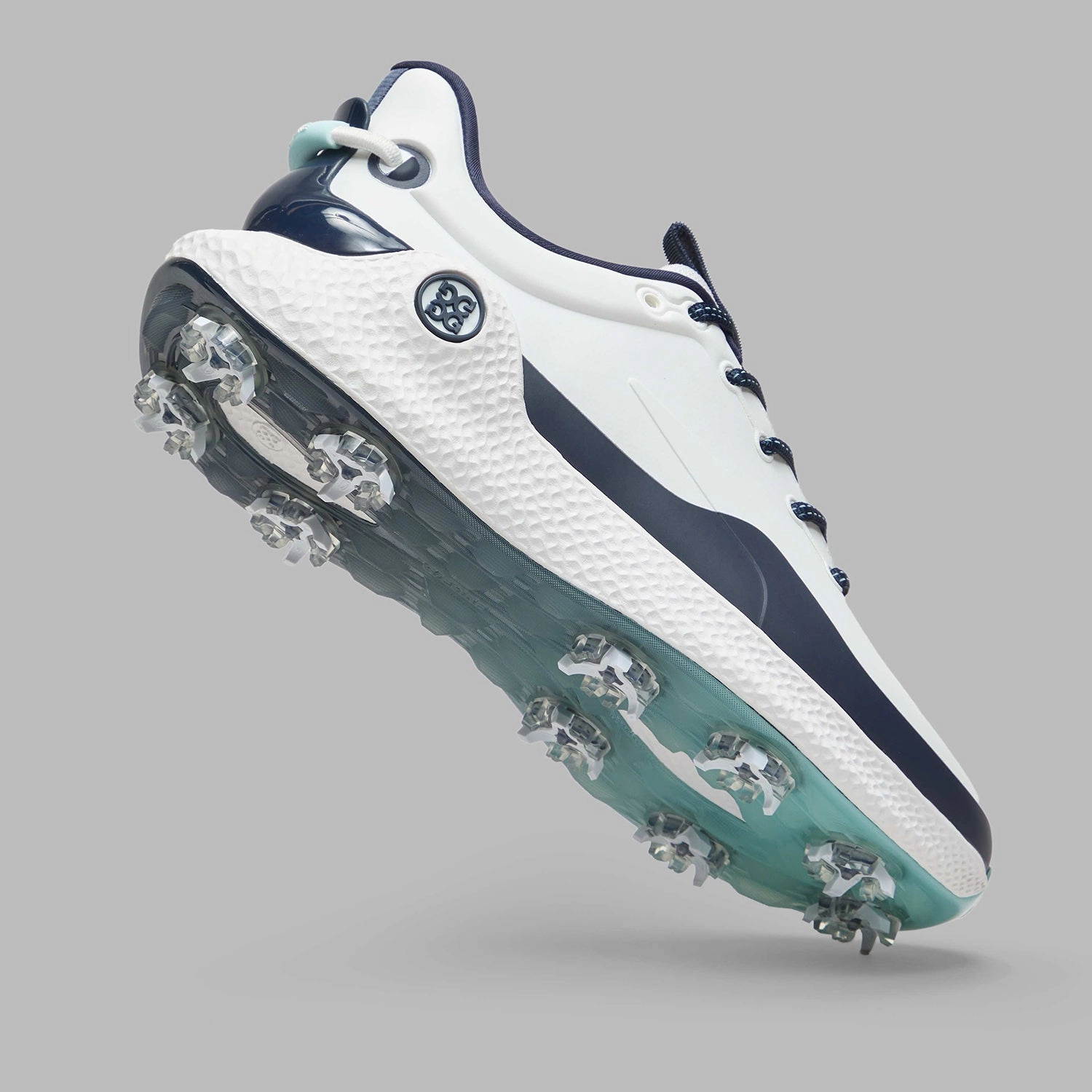 G/Fore Women's MG4  O2 G/Lock Golf Shoes - Snow/Twilight Spikeless Swing Shoes