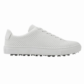 G/Fore Women's Perf Disruptor Golf Shoes - Snow Spikeless golf footwear