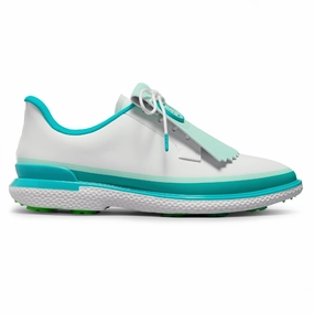 G/Fore Women's Tuxedo Stripe Gallivan2r Kiltie Golf Shoes - Siren GFore golf shoe styles