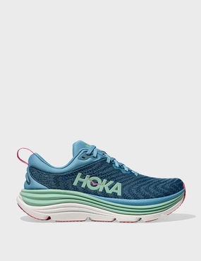 Gaviota 5 - Alpine Blue/Jadeite Hoka performance shoes for runners
