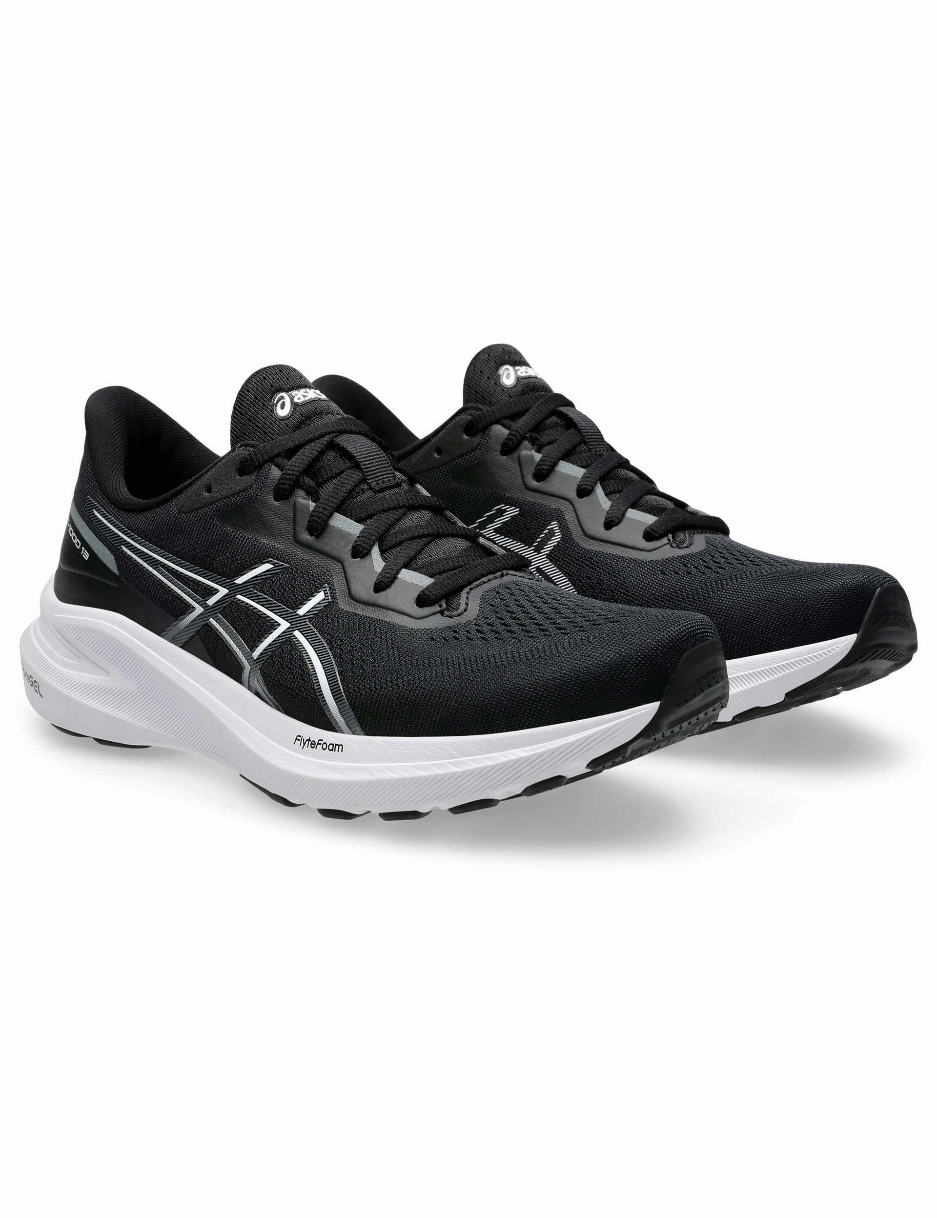 GT-1000 13 - Black/White Asics multi-purpose athletic footwear