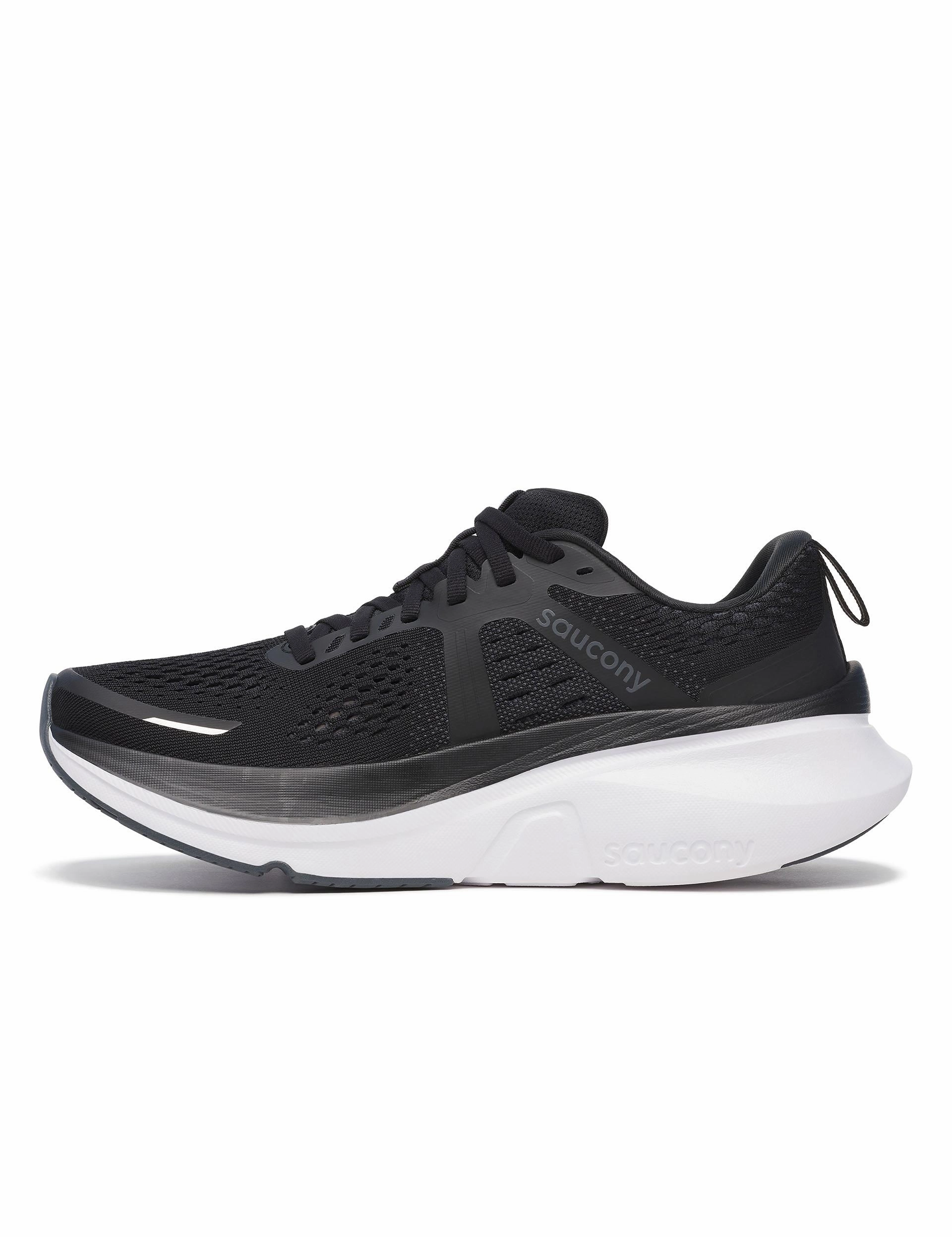 Guide 18 - Black/White Saucony versatile athletic footwear