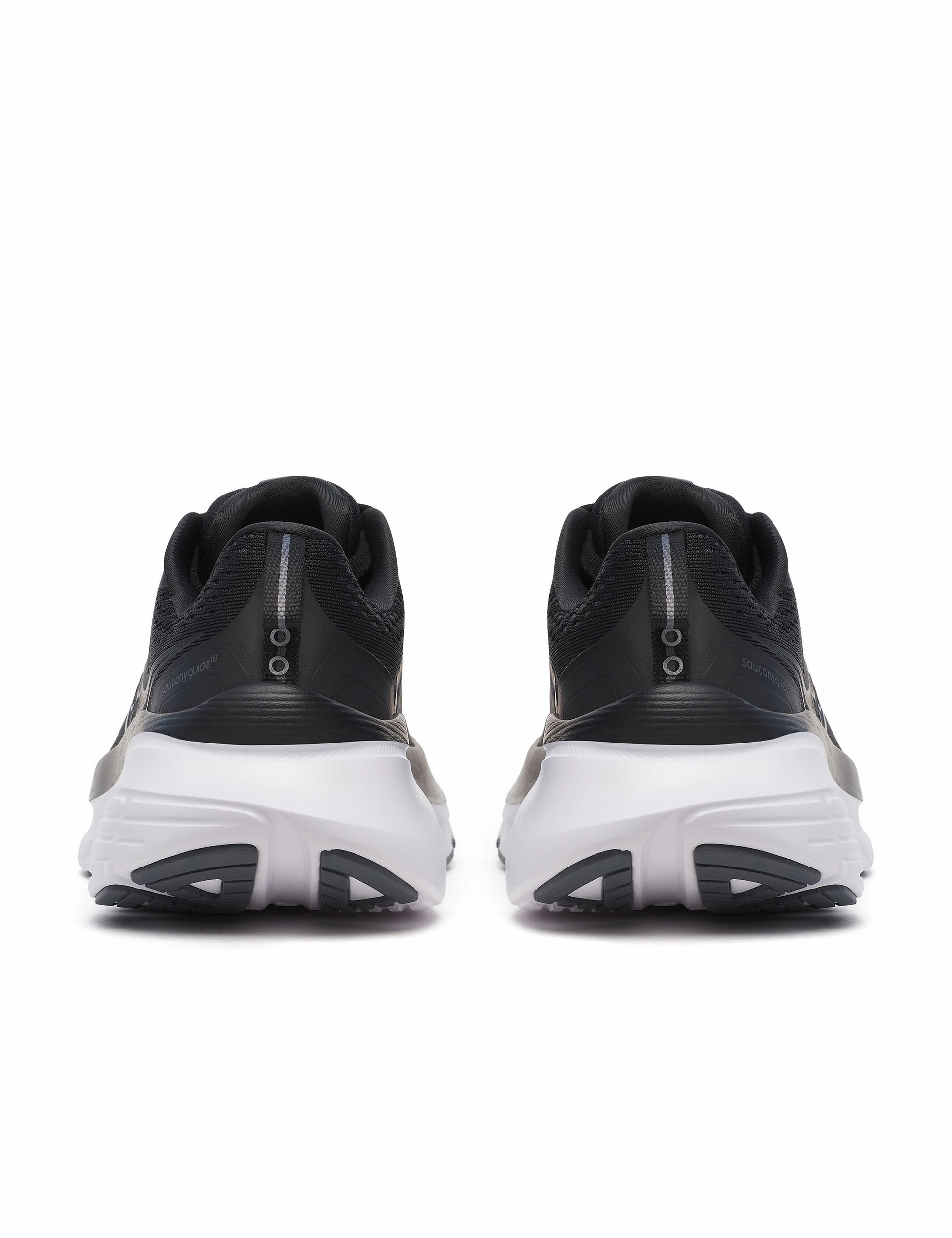 Guide 18 - Black/White Saucony versatile athletic footwear