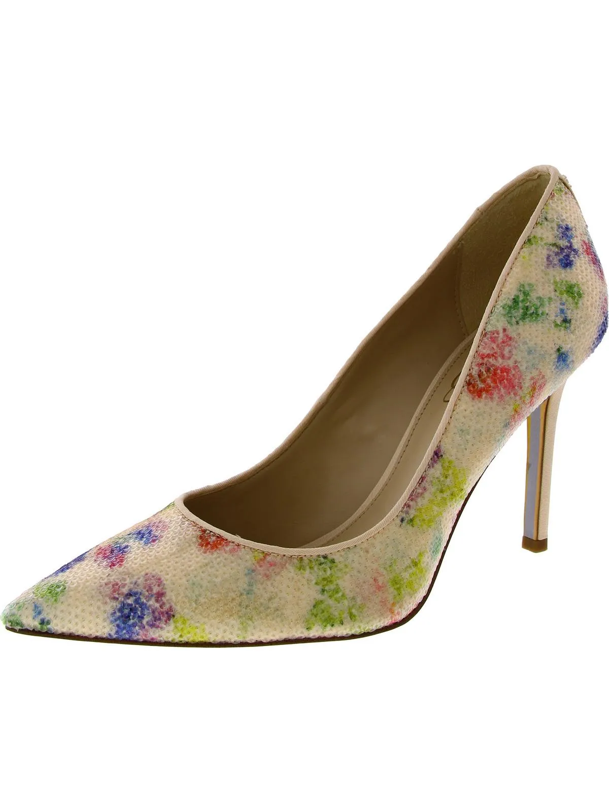 Hazel Womens Logo Slip On Pumps