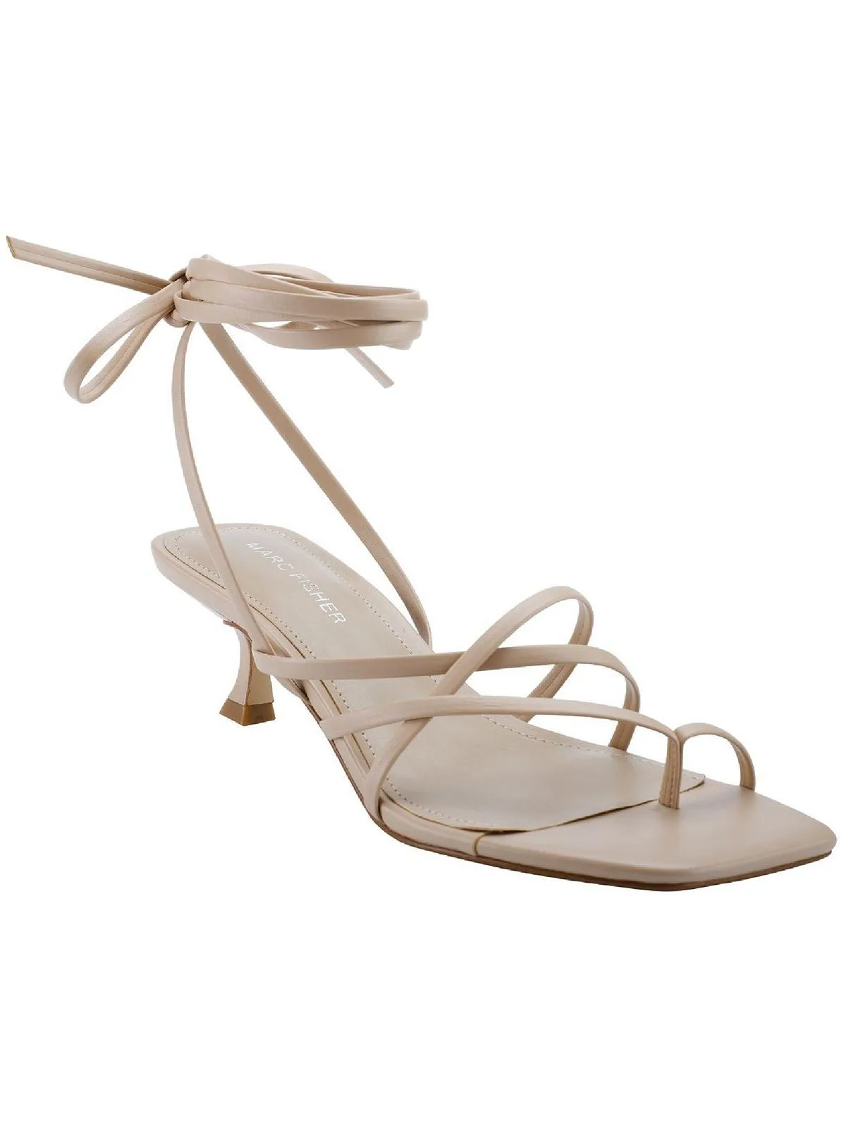 Headway Womens Faux Leather Strappy Heels