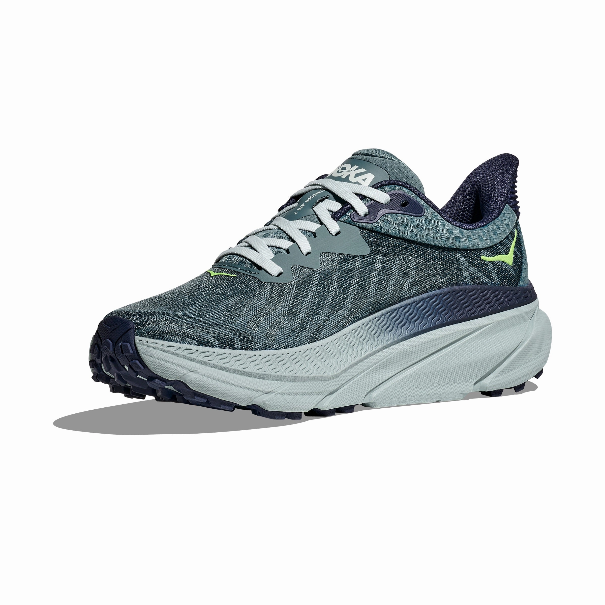 Hoka Challenger ATR 7 | Mountain Fog / Druzy | Mens Hoka versatile athletic footwear