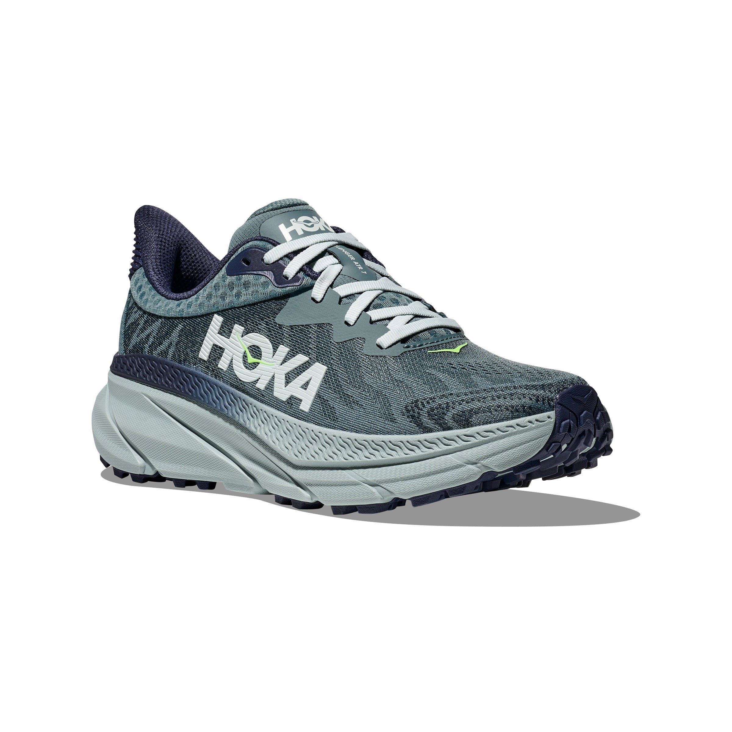 Hoka Challenger ATR 7 | Mountain Fog / Druzy | Mens Hoka versatile athletic footwear
