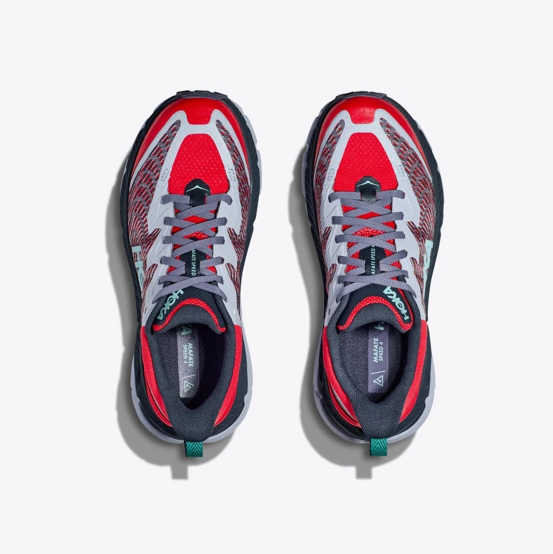 Hoka Mafate Speed 4 | Cerise / Stormy Skies | Womens Hoka versatile athletic footwear