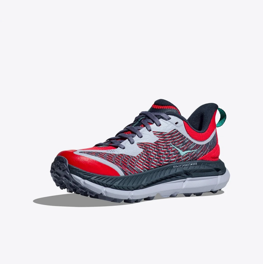 Hoka Mafate Speed 4 | Cerise / Stormy Skies | Womens Hoka versatile athletic footwear