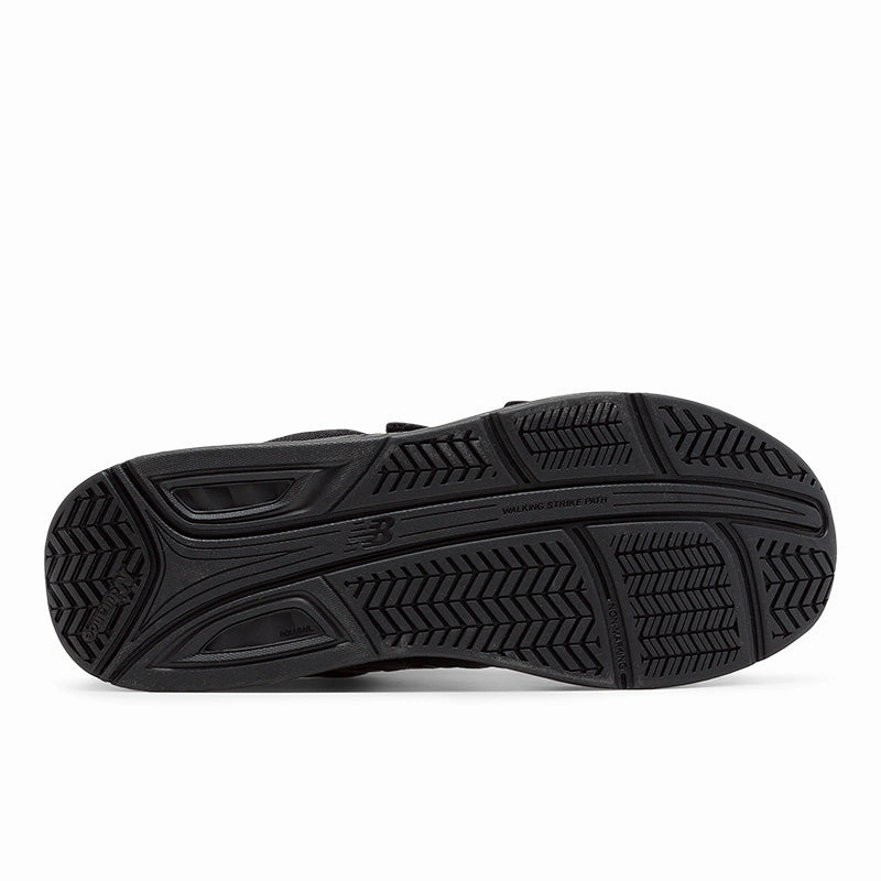 Hook and Loop Leather 928v3 - Black - Men's New Balance lifestyle shoes