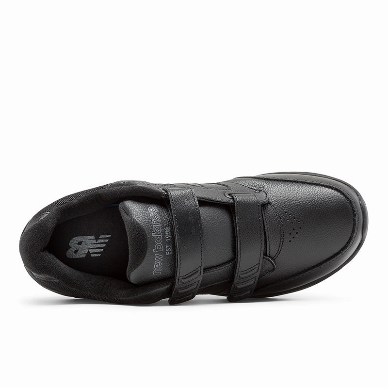 Hook and Loop Leather 928v3 - Black - Men's New Balance lifestyle shoes