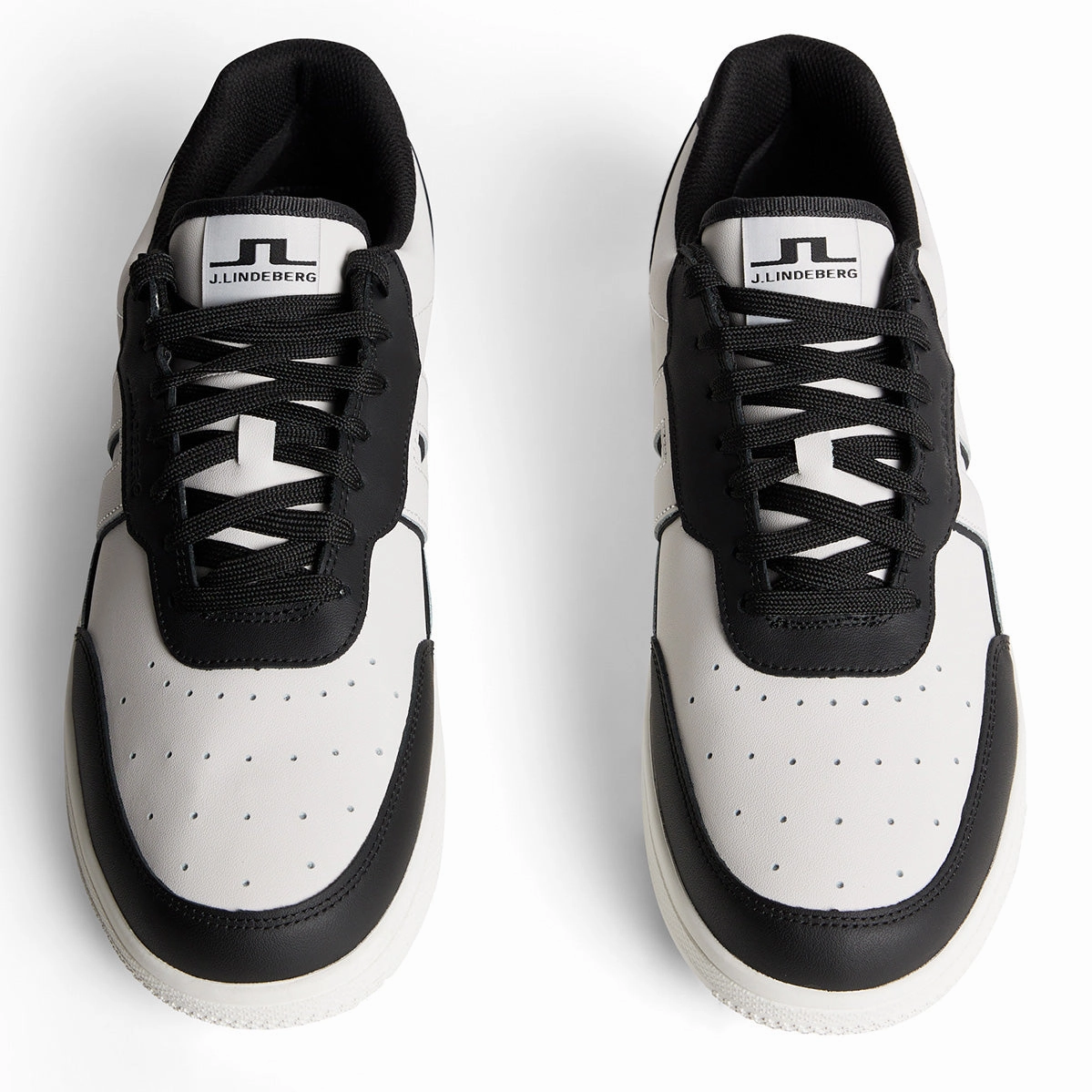 J.Lindeberg Ace Low Golf Sneaker - Black Chic Platform Sneakers