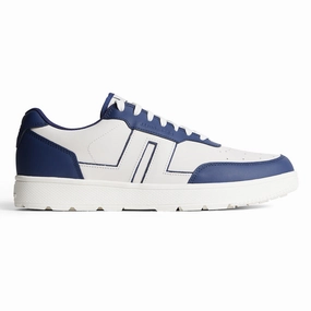 J.Lindeberg Ace Low Golf Sneaker - Estate Blue Spikeless golf footwear