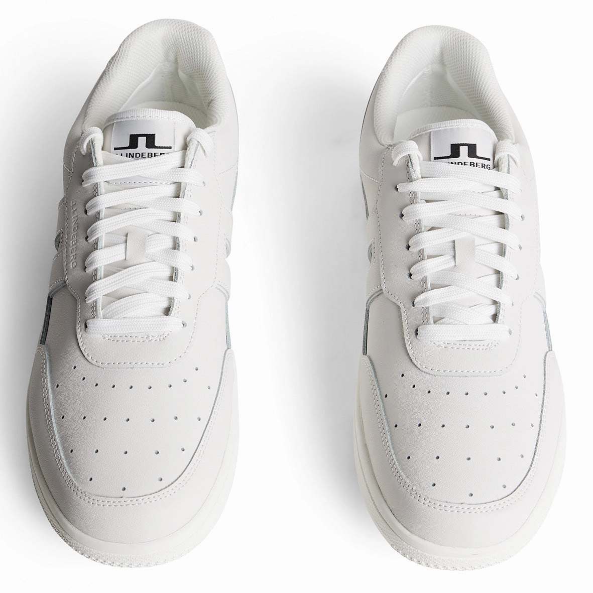 J.Lindeberg Ace Low Golf Sneaker - White Chic Platform Sneakers
