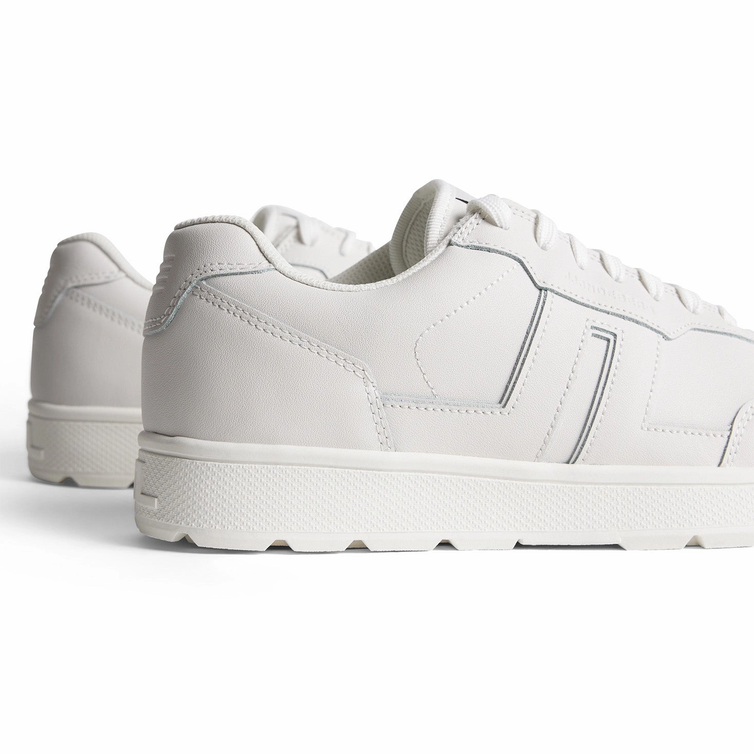 J.Lindeberg Ace Low Golf Sneaker - White Chic Platform Sneakers