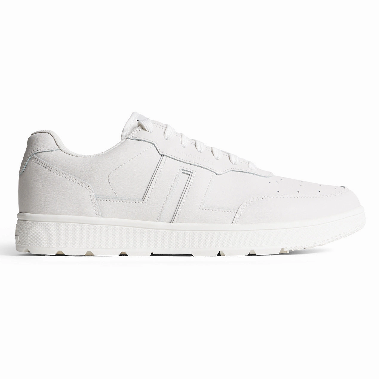 J.Lindeberg Ace Low Golf Sneaker - White Spikeless golf footwear