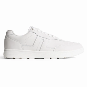 J.Lindeberg Ace Low Golf Sneaker - White Spikeless golf footwear