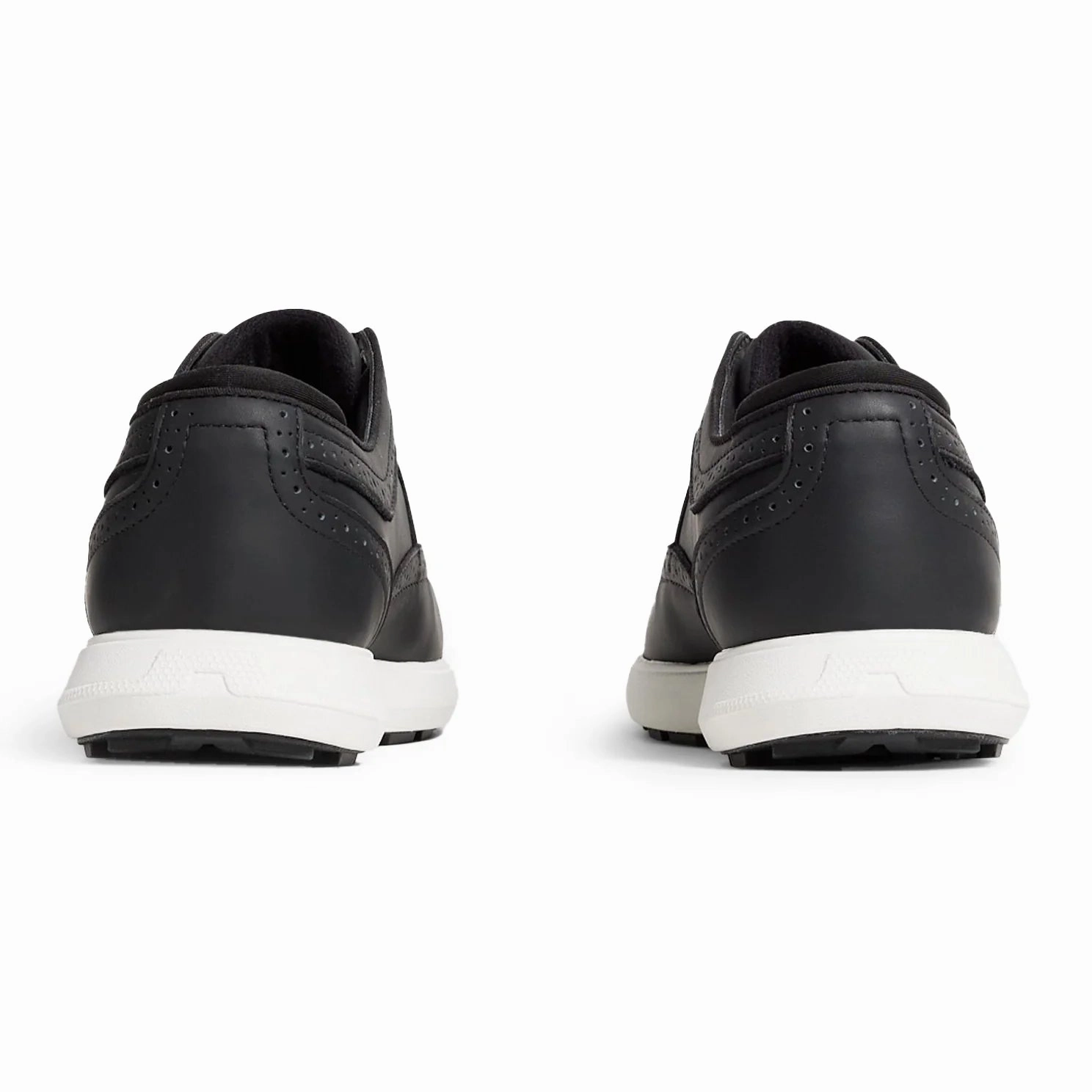J.Lindeberg Fairway Brogue Golf Shoes - Black Chic Platform Sneakers