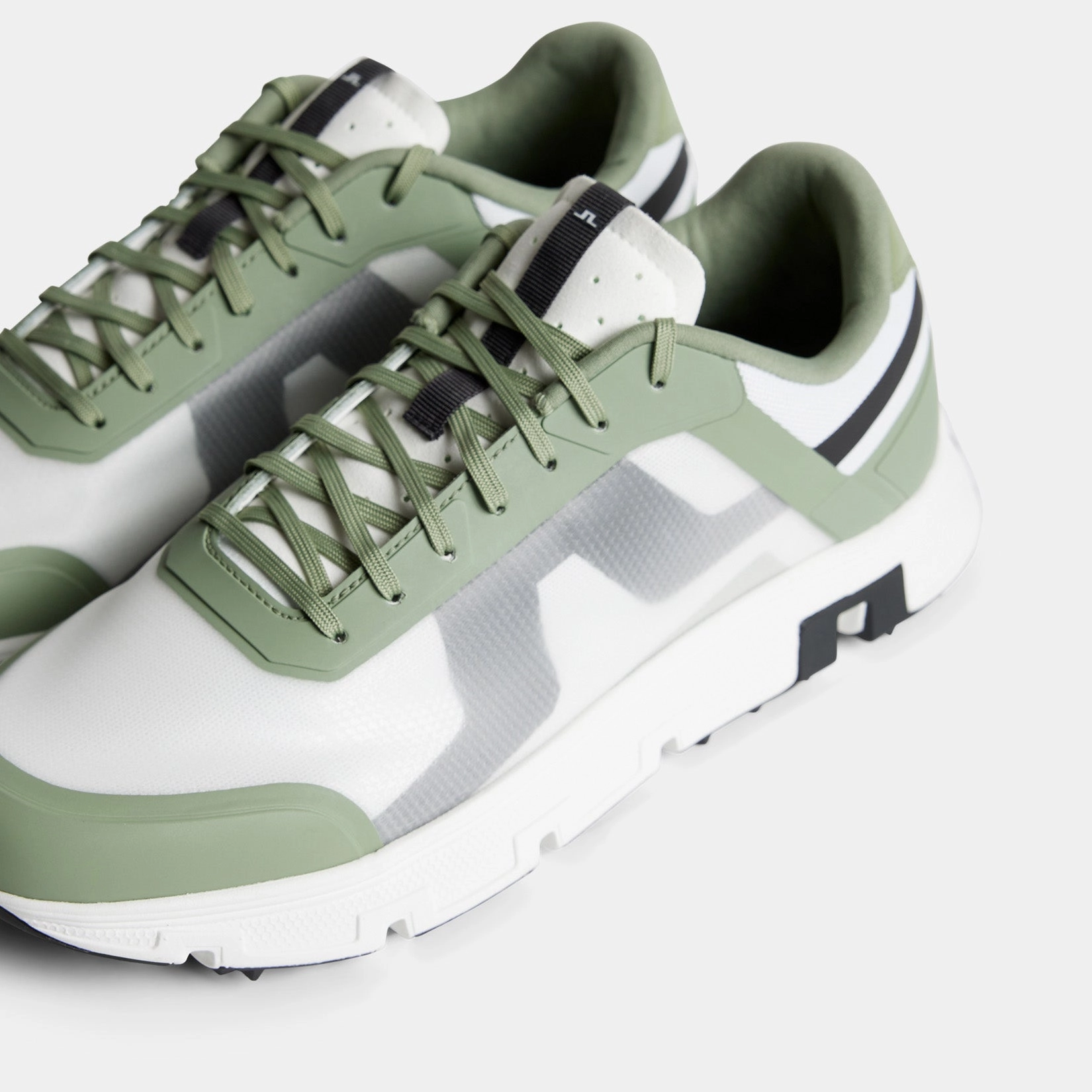J.Lindeberg Vent 500 Golf Shoes - Oil Green Chic Platform Sneakers
