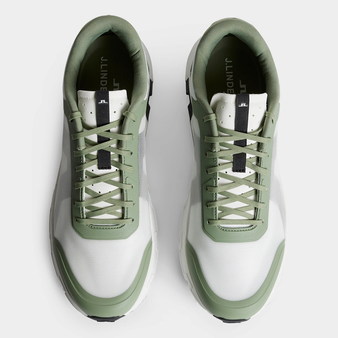 J.Lindeberg Vent 500 Golf Shoes - Oil Green Chic Platform Sneakers