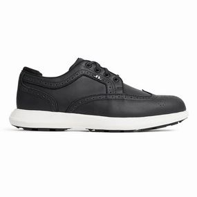 J.Lindeberg Women's Fairway Brogue Golf Shoes - Black J.Lindeberg golf shoe styles