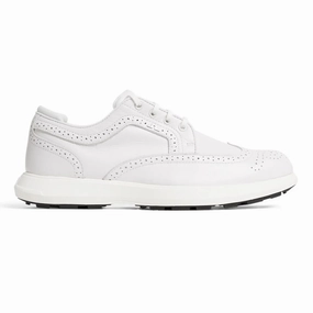 J.Lindeberg Women's Fairway Brogue Golf Shoes - White J.Lindeberg golf shoe styles