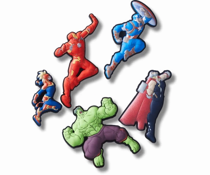 Jibbitz Avengers Heros 5-Pack Slip-On Shoes