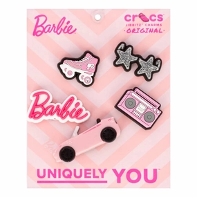 Jibbitz Barbie 5-Pack Crocs slip-on shoes for casual use