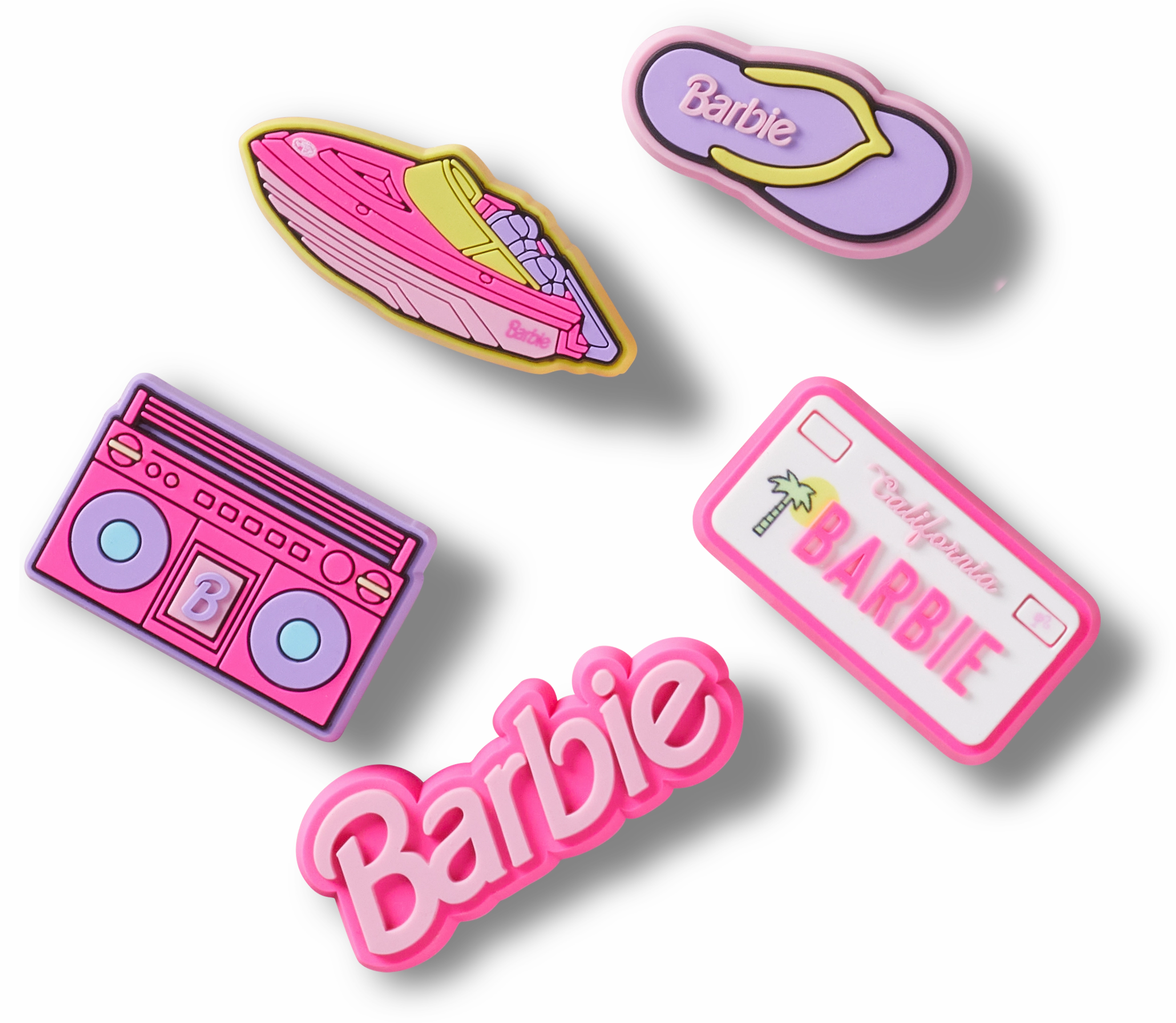 Jibbitz Barbie Retro 5-Pack Slip-On Shoes