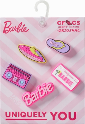 Jibbitz Barbie Retro 5-Pack Crocs slip-on shoes for casual use