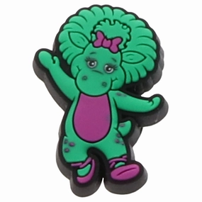 Jibbitz Barney Baby Bop Crocs slip-on shoes for casual use