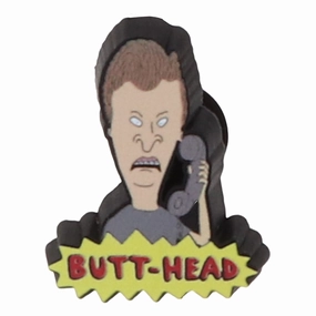Jibbitz Beavis & Butthead Crocs slip-on shoes for casual use