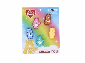 Jibbitz Care Bears 5-Pack Crocs slip-on shoes for casual use