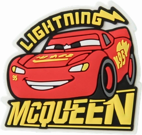 Jibbitz Cars Lightning McQueen Crocs slip-on shoes for casual use