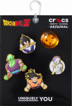 Jibbitz Dragon Ball Z 5-Pack Crocs slip-on shoes for casual use