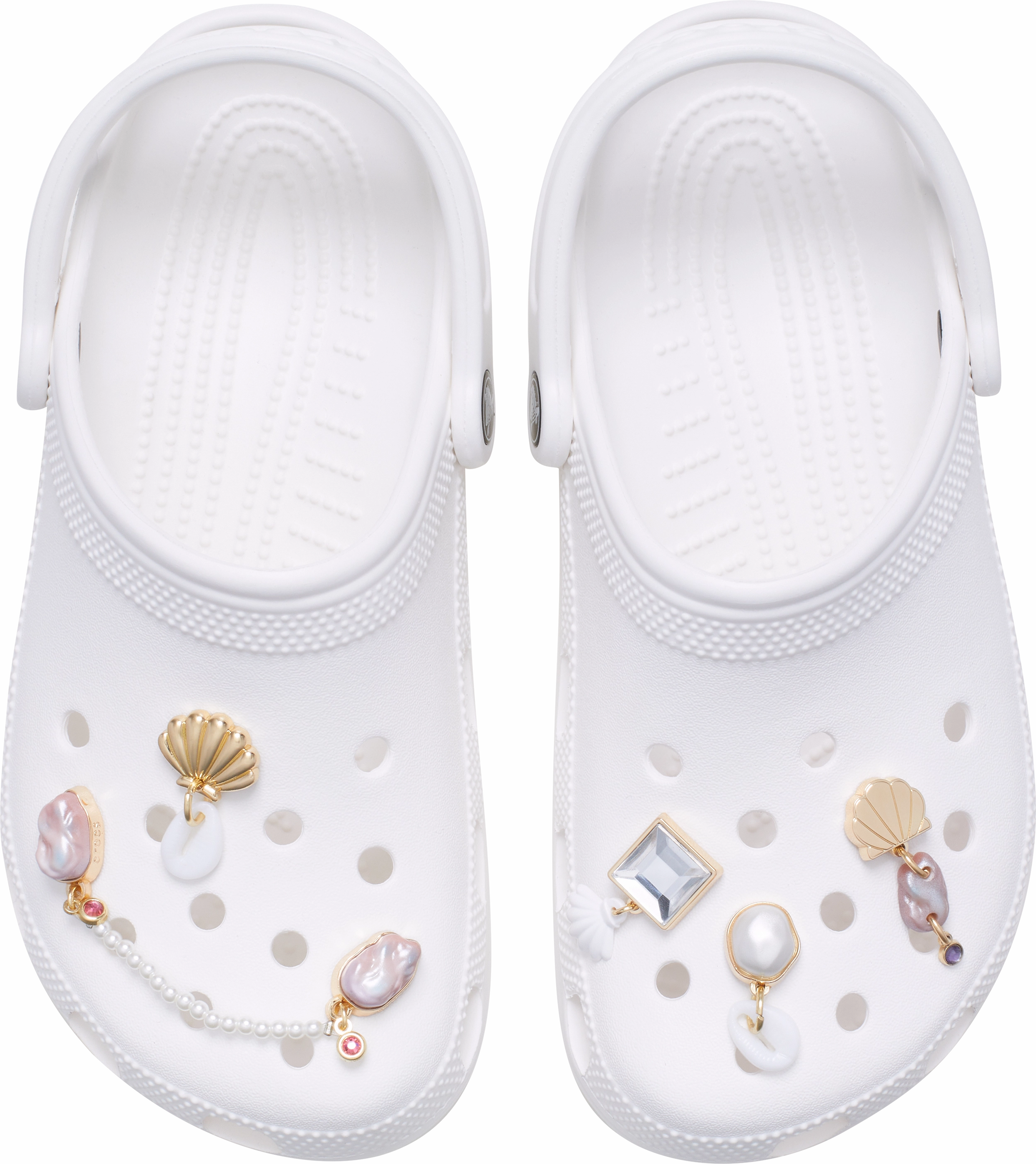 Jibbitz Elevated Pearl 5-Pack Slip-On Shoes