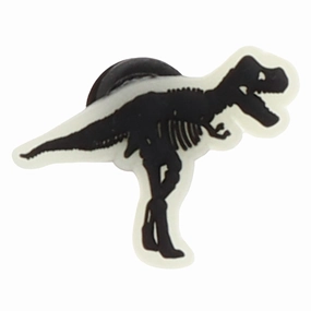 Jibbitz Glow-in-the-Dark Dino Crocs slip-on shoes for casual use