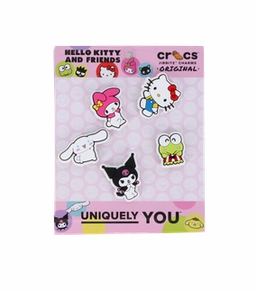 Jibbitz Hello Kitty 5-Pack Crocs slip-on shoes for casual use